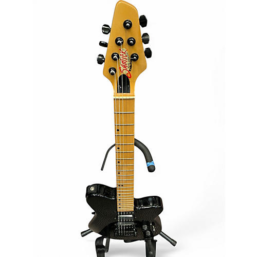 Used Samick RADIO TEN Black Solid Body Electric Guitar Black