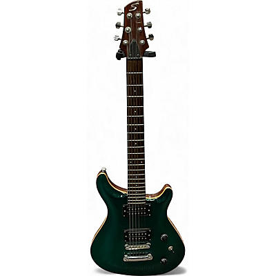 Samick Used Samick SONATA Emerald Green Solid Body Electric Guitar