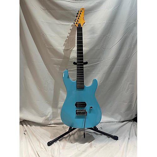 Samick Used Samick SS-50 Lake Placid Blue Solid Body Electric Guitar Lake Placid Blue