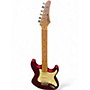Used Samick SV130 Electric Guitar Red Solid Body Electric Guitar Red