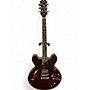 Used Samick San 450 Wine Red Hollow Body Electric Guitar Wine Red