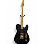Used Samick TO320-BK Telecaster Style Black Solid Body Electric Guitar Black