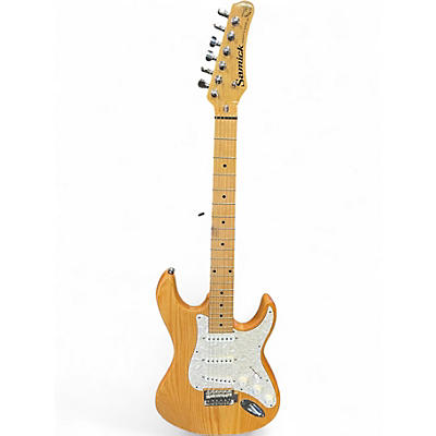 Used Samick VALLEY ARTS CUSTOM SHOP PRO Natural Solid Body Electric Guitar