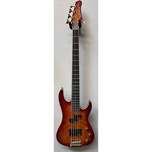 Samick Used Samick Valley Arts Custom Pro Shop Cherry Sunburst Electric Bass Guitar Cherry Sunburst