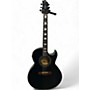 Used Samick Used Samick designed by Greg Bennett TMJ-17CE Black Acoustic Electric Guitar Black