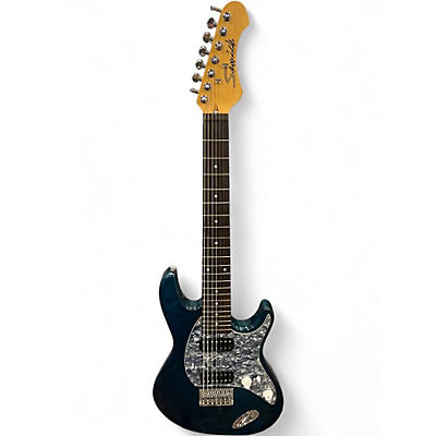 Used Samick skn-700 green Solid Body Electric Guitar