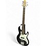 Used Samik FN15 Black Electric Bass Guitar Black