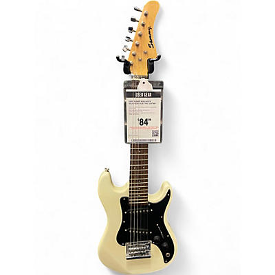 Used Sammy mini White Solid Body Electric Guitar