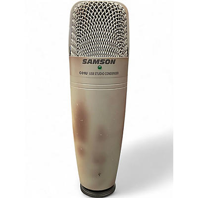 Used Samson CO1U USB CONDENSER USB Microphone