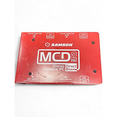 Used Samson MCD2 PRO Direct Box