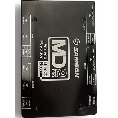 Used Samson MD2 PRO Direct Box