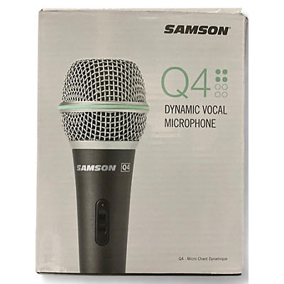 Used Samson Q4 DYNAMIC MIC Dynamic Microphone