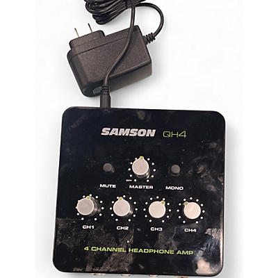 Used Samson QH4 HEADPHONE AMP Headphone Amp