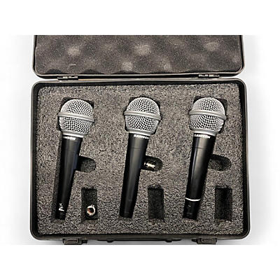 Used Samson R21 THREE-PACK Dynamic Microphone