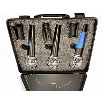 Used Samson R21 THREE PACK Dynamic Microphone