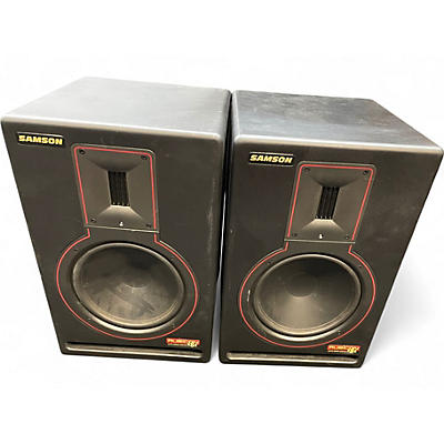 Used Samson RUBICON R8A PAIR Powered Monitor