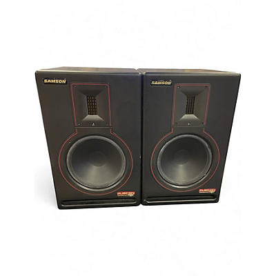 Used Samson RUBICON R8A PAIR Powered Monitor