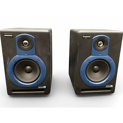 Used Samson Resolv 50a Pair Powered Monitor