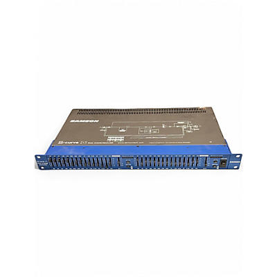 Used Samson S-curve 215 Dual 15-band Equalizer