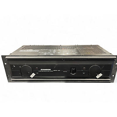 Used Samson SERVO-550 Power Amp