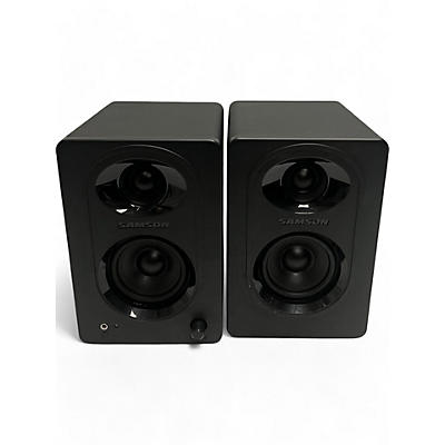 Used Samson media one audio package Powered Monitor