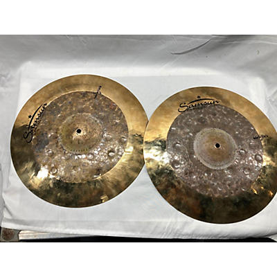 Samsun Used Samsun 16in Medium Thin Hi-Hat Pair Cymbal