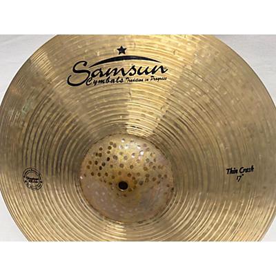 Samsun Used Samsun 17in HERITAGE RAW BELL Cymbal