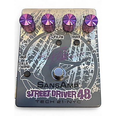 Used Sansamp  street driver 48 Bass Effect Pedal