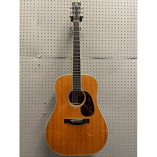 Santa Cruz Used Santa Cruz D Model Natural Acoustic Guitar Natural