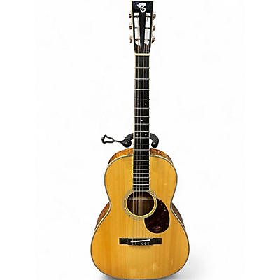 Used Santa Cruz L00 CUSTOM KOA  Natural Acoustic Guitar