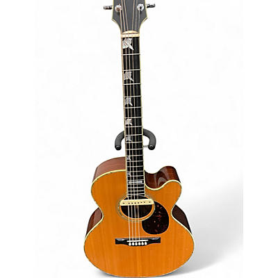 Used Santa Cruz f 2 Tone Sunburst Acoustic Electric Guitar