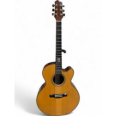 Used Santa Cruz f Natural Acoustic Electric Guitar
