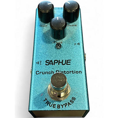 Used Saphue Crunch Distortion Effect Pedal
