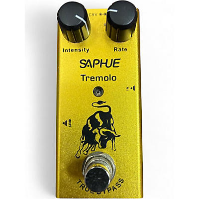 Used Saphue  tremolo Effect Pedal