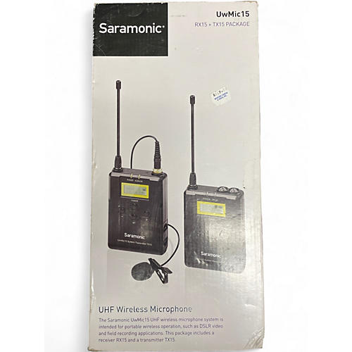 Used Saramonic UWMIC15 Lavalier Wireless System
