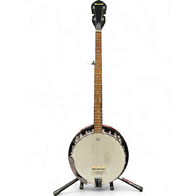 Used Savannah 5 STING BANJO DARK BROWN Banjo