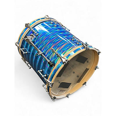 Used Sawtooth 16X16 Command Series Blue Mirror Metallic Drum