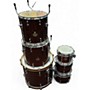 Used Sawtooth 6 Piece Drum Kit red Drum Kit red