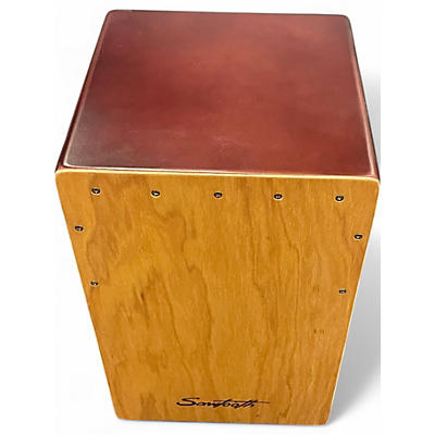 Used Sawtooth CEDAR WOOD STRING SNARE Cajon