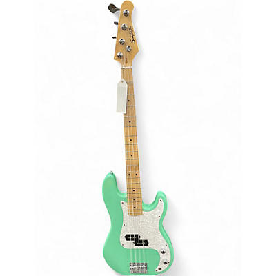 Used Sawtooth EP series electric bass Seafoam Green Electric Bass Guitar