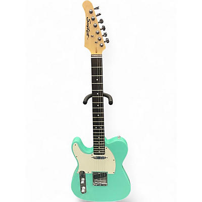 Used Sawtooth ET TELE Seafoam Green Electric Guitar