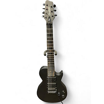 Used Sawtooth HM724 Black Solid Body Electric Guitar