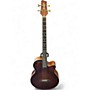 Used Sawtooth ST-AB24EC-FMSV Natural Acoustic Bass Guitar Natural