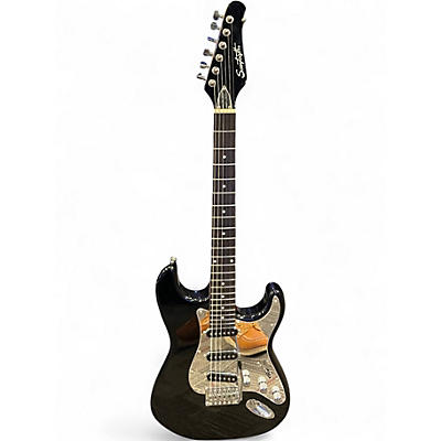 Used Sawtooth ST-ES-BKC Black Solid Body Electric Guitar