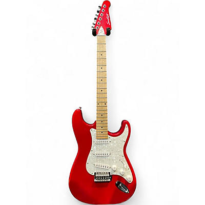 Used Sawtooth ST-ES Candy Apple Red Solid Body Electric Guitar