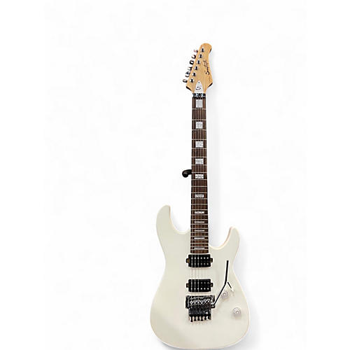Used Sawtooth ST-M24 Pearl White Solid Body Electric Guitar Pearl White