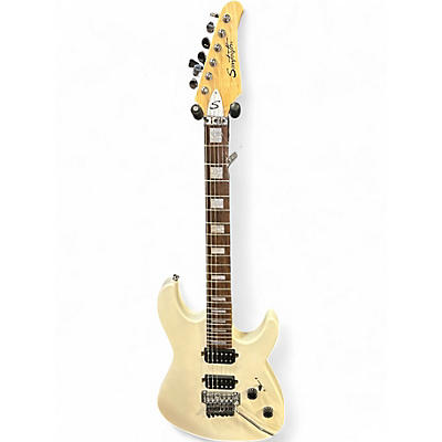 Used Sawtooth ST-M24  White Solid Body Electric Guitar