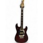 Used Sawtooth es hybrid Candy Apple Red Metallic Solid Body Electric Guitar Candy Apple Red Metallic