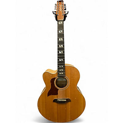 Used Sawtooth st-mpl-aejc-12-lh Natural 12 String Acoustic Electric Guitar