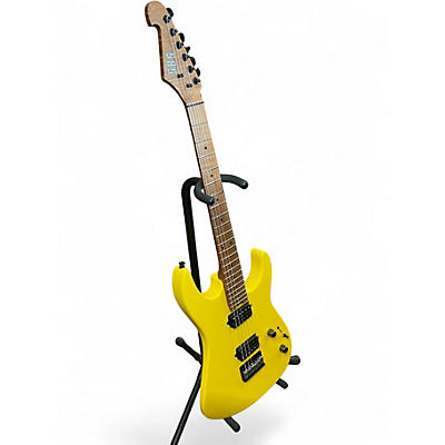 Used Sbg Steve Brown Guitars SS265  YELLOW Solid Body Electric Guitar